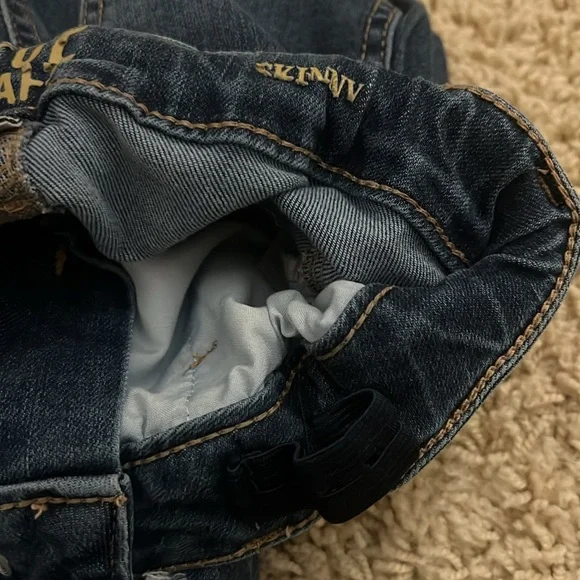 girls ripped jeans, size 10 - Picture 4 of 4